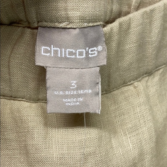 NWT CHICO'S long skirt size 3 beige - Picture 5 of 8